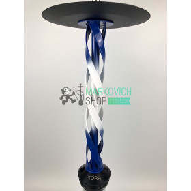 Кальян GRAMM TORR Gradient Бело-Синий Felix Shop