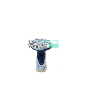 Чаша для кальяна Gusto Bowls GLAZE Harmony Бело-Синяя Felix Shop