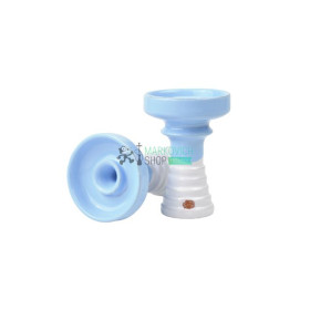 Чаша для кальяна RS Bowls HR V2.0 Harmonia белая с голубым Felix Shop