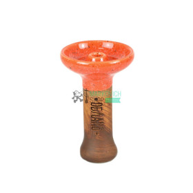 Чаша для кальяна Облако Phunnel M Glaze Top Оранжевый в точку (2) Felix Shop