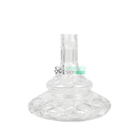 Колба для кальяна King mini без крепления прозрачная Felix Shop