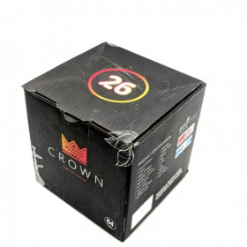 Кокосовый уголь для кальяна Crown 2,6см 1кг Felix Shop