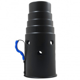 Колпак для кальяна черный матовый с ручкой Felix Shop