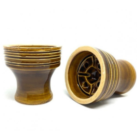 ЧАША ДЛЯ КАЛЬЯНА SWEET BOWLS UNIKA GLAZE (AMBER) Felix Shop