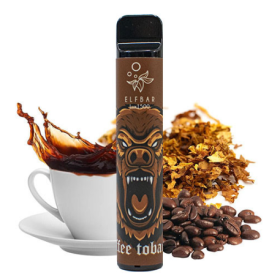 Электронные сигареты Elf Bar 1500 Coffee Tobacco (Ельф бар Кофейный Табак) Felix Shop
