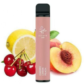 Электронные сигареты Elf Bar 1500 Cherry lemon peach (Ельф бар Вишня Лимон Персик) Felix Shop