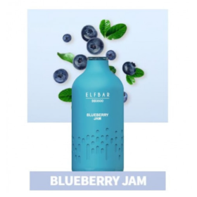 Электронные сигареты Elf Bar BВ3500 Blueberry Jam (Ельф Бар Черничный Джем) Felix Shop