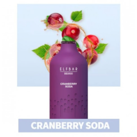 Электронные сигареты Elf Bar BВ3500 Cranberry Soda (Ельф Бар Клюквенная Содовая) Felix Shop