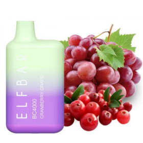 Электронные сигареты Elf Bar BC4000 Cranberry Grape (Ельф бар Клюква Виноград) Felix Shop