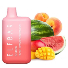 Электронные сигареты Elf Bar BC4000 Peach Mango Watermelon(Ельф бар Персик Манго Арбуз) Felix Shop