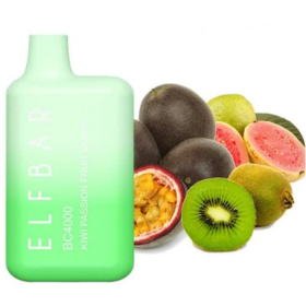 Электронные сигареты Elf Bar BC4000 Kiwi Passionfruit Guava (Ельф бар Киви Маракуйя Гуава) Felix Shop
