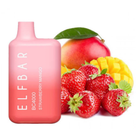 Электронные сигареты Elf Bar BC4000 Strawberry Mango (Ельф бар Клубника Манго) Felix Shop