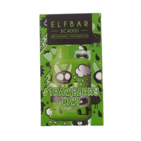 Электронные сигареты Elf Bar BC4000 Strawberry Kiwi Limited Edition (Ельф бар Клубника Киви) Felix Shop