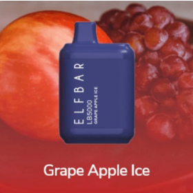 Электронные сигареты Elf Bar LB5000 Grape Apple Ice (Виноград Яблоко Айс) Felix Shop