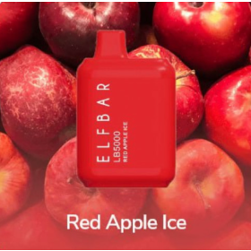 Электронные сигареты Elf Bar LB5000 Red Apple Ice (Красное Яблоко Айс) Felix Shop