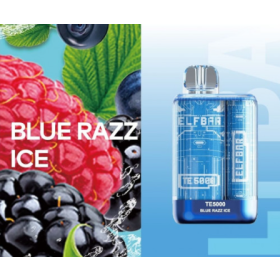 Электронные сигареты Elf Bar TE5000 Blue Razz Ice (Блю Разз Айс) Felix Shop