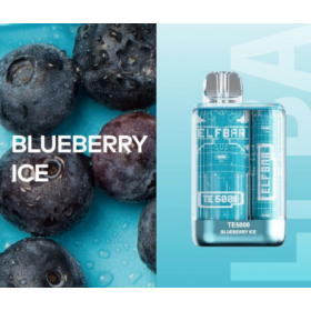 Электронные сигареты Elf Bar TE5000 Blueberry Ice (Черника Айс) Felix Shop