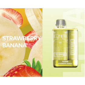 Электронные сигареты Elf Bar TE5000 Strawberry Banana (Клубника Банан) Felix Shop