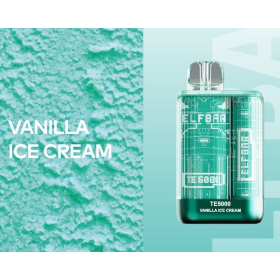 Электронные сигареты Elf Bar TE5000 Vanilla Ice Cream (Ванильное Мороженое) Felix Shop