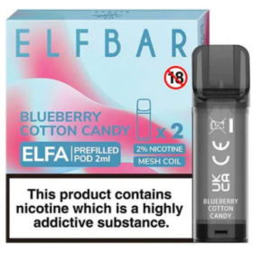 Картридж Elfa 2 шт Blueberry Cotton Candy Felix Shop