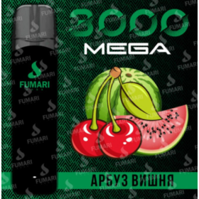 Электронные сигареты Fumari 3000 Mega Арбуз Вишня Felix Shop