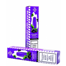 Электронные сигареты Geek Bar PRO 1500 Blackcurrant Menthol (Гик Бар Черная Смородина с Ментолом) Felix Shop