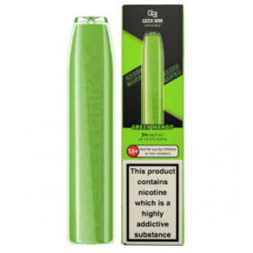 Электронные сигареты Geek Bar PRO 1500 Green Mango (Гик Бар Зеленое Манго) Felix Shop