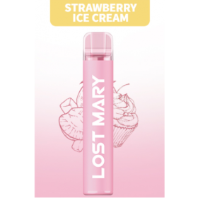 Электронные сигареты Lost Mary CM1500 Strawberry Ice Cream (Лост Мэри Клубничное Мороженое) Felix Shop