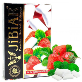 Табак Jibiar Gum Strawberry (Джибиар Клубничная Жвачка) 50грамм Felix Shop