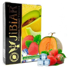 Табак Jibiar Ice Melon Strawberry (Джибиар Айс клубника дыня) 50 грамм Felix Shop