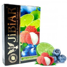 Табак Jibiar Lime Lychee Blueberry (Джибиар Лайм Личи черника) 50 грамм Felix Shop