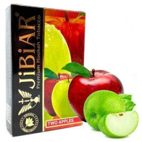 Табак Jibiar Two Apple (Джибиар Двойное яблоко) 50грамм Felix Shop