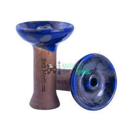 Чаша для кальяна 2x2 Hookah Medium Blue Felix Shop