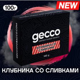 Табак Gecco Клубника со Сливками 100 грамм Felix Shop