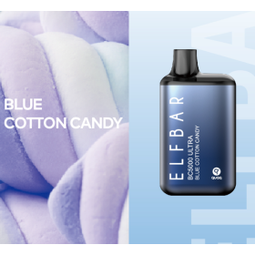 Электронные сигареты Elf Bar BС5000 ULTRA Blue Cotton Candy (Черничная Сладкая Вата) Felix Shop