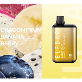 Электронные сигареты Elf Bar BС5000 ULTRA Dragon Fruit Banana Berry (Питайя Банан Ягода) Felix Shop