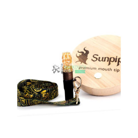 Персональный мундштук для кальяна Sunpipe Premium Goldfinger 2.0 Felix Shop