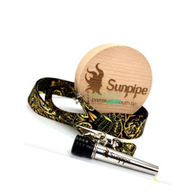 Персональный мундштук для кальяна Sunpipe Classic Silver (лента) Felix Shop