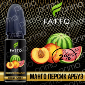 Жидкость Fato Primo Манго Персик Арбуз 10мл 2% Felix Shop