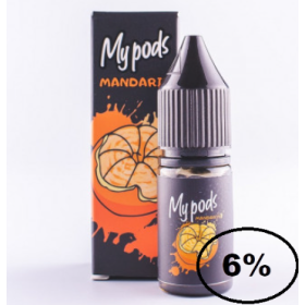 Жидкость My Pods Mandarin (Мандарин) 10мл 6% Felix Shop