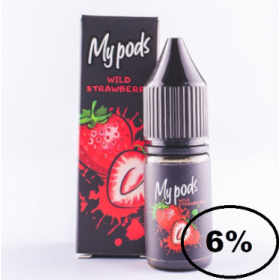 Жидкость My Pods Wild Strawberry (Дикая Клубника) 10мл 6% Felix Shop