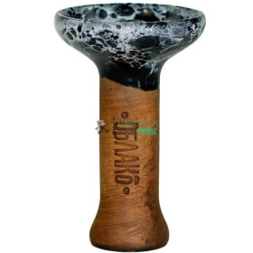Чаша для кальяна Облако Phunnel M Glaze Top черный мрамор (34) Felix Shop