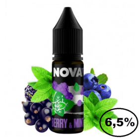 Жидкость Nova Berry Mint (Ягода Мята) 15мл 6,5% Felix Shop