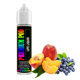 Жидкость Premium Pod Juicy Peach Juicy Blueberry (Сок Персик и Черника) 30мл Felix Shop