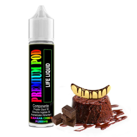 Жидкость Premium Pod Banana Choco Pudding (Бананово-Шоколадный Пуддинг) 30мл Felix Shop