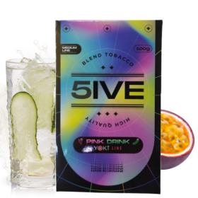 Табак 5IVE medium Pink Drink (Огуречный Лимонад Маракуйя) 100грамм Felix Shop