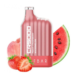 Электронные сигареты Elf Bar CR5000 Peach Strawberry Watermelon (Персик Клубника Арбуз) Felix Shop
