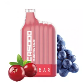 Электронная сигарета Elf Bar CR5000 Cranberry Grape (Клюква Виноград) Felix Shop