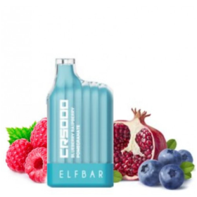 Электронные сигареты Elf Bar CR5000 Blueberry Raspberry Pomegranate (Черника Малина Гранат) Felix Shop