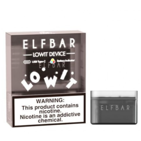 Батарея Elf Bar LOWIT Black (Черный) 500 mAh Battery Felix Shop